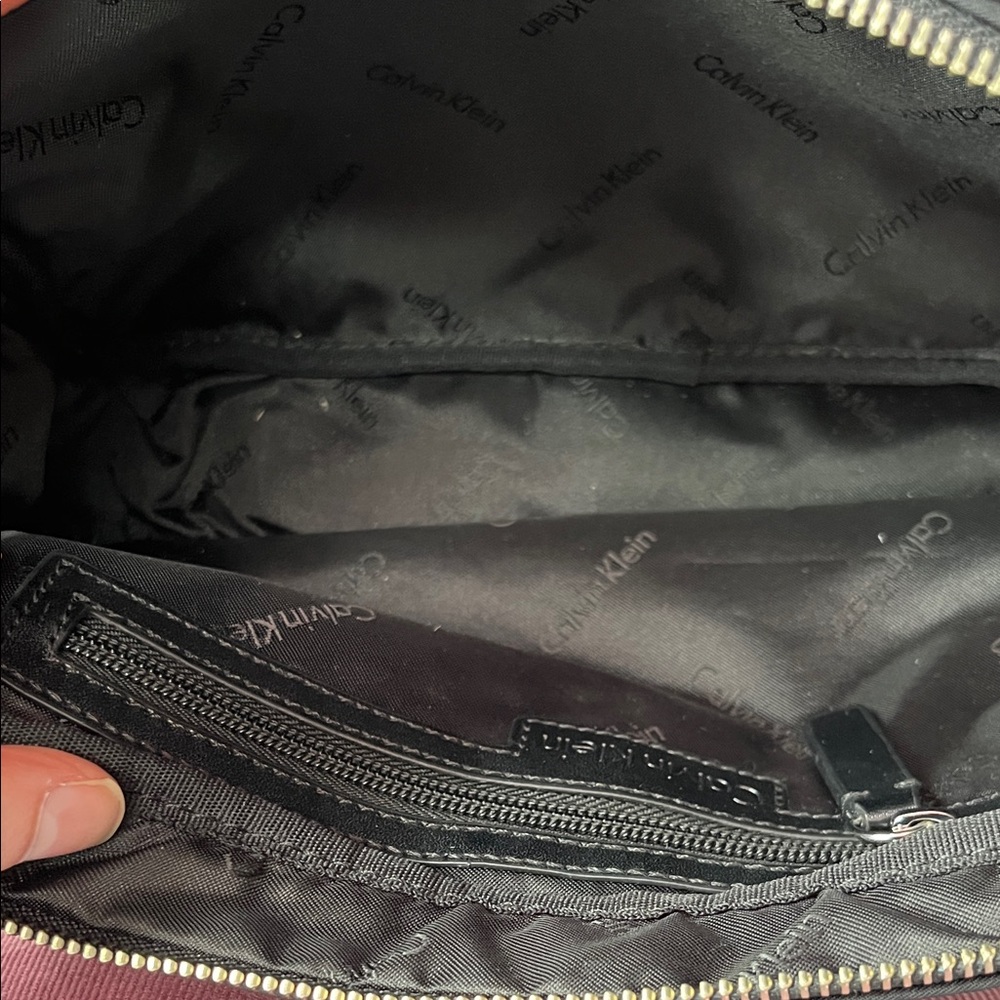 Calvin Klein Black Crossbody with Silver Accents - Picture 9 of 10